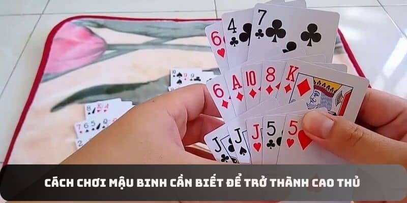 Cách chơi Mậu Binh cần biết để trở thành cao thủ 