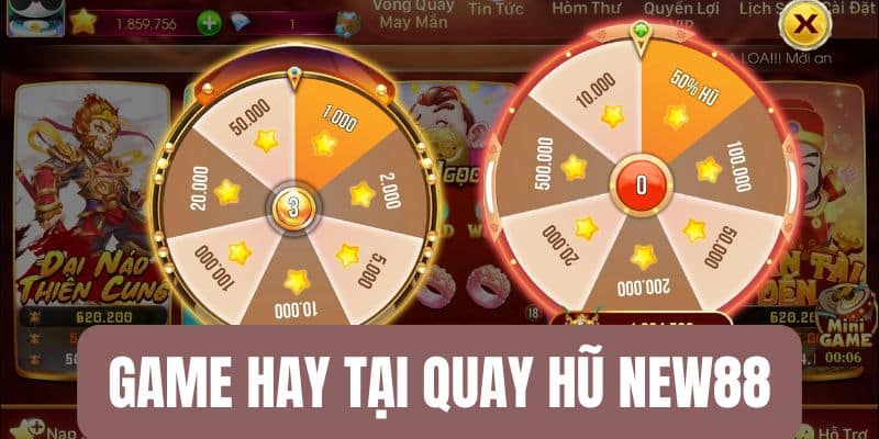 Tựa game nổ hũ hay tại NEW88